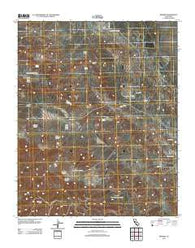 Reward California Historical topographic map, 1:24000 scale, 7.5 X 7.5 Minute, Year 2012