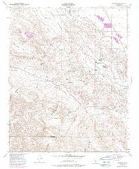 Reward California Historical topographic map, 1:24000 scale, 7.5 X 7.5 Minute, Year 1950