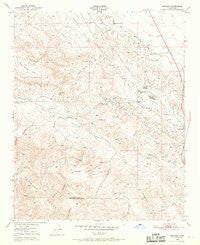 Reward California Historical topographic map, 1:24000 scale, 7.5 X 7.5 Minute, Year 1950