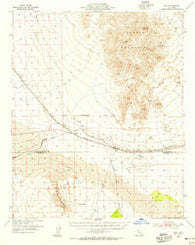Rice California Historical topographic map, 1:62500 scale, 15 X 15 Minute, Year 1954