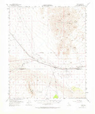Rice California Historical topographic map, 1:62500 scale, 15 X 15 Minute, Year 1954