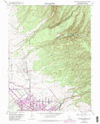 Richardson Springs California Historical topographic map, 1:24000 scale, 7.5 X 7.5 Minute, Year 1951
