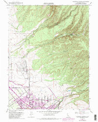 Richardson Springs California Historical topographic map, 1:24000 scale, 7.5 X 7.5 Minute, Year 1951