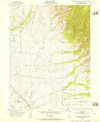 Richardson Springs NW California Historical topographic map, 1:24000 scale, 7.5 X 7.5 Minute, Year 1952