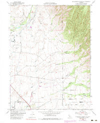 Richardson Springs NW California Historical topographic map, 1:24000 scale, 7.5 X 7.5 Minute, Year 1952