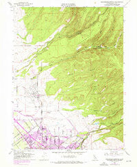 Richardson Springs California Historical topographic map, 1:24000 scale, 7.5 X 7.5 Minute, Year 1951
