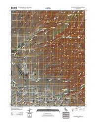 Richardson Springs California Historical topographic map, 1:24000 scale, 7.5 X 7.5 Minute, Year 2012