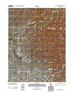 Richardson Springs California Historical topographic map, 1:24000 scale, 7.5 X 7.5 Minute, Year 2012