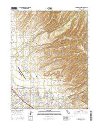 Richardson Springs California Current topographic map, 1:24000 scale, 7.5 X 7.5 Minute, Year 2015