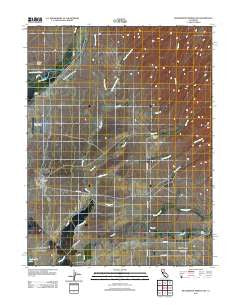 Richardson Springs NW California Historical topographic map, 1:24000 scale, 7.5 X 7.5 Minute, Year 2012