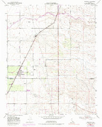 Richgrove California Historical topographic map, 1:24000 scale, 7.5 X 7.5 Minute, Year 1952