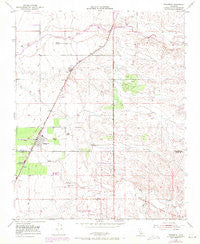 Richgrove California Historical topographic map, 1:24000 scale, 7.5 X 7.5 Minute, Year 1952