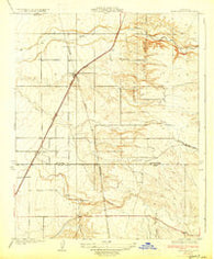 Richgrove California Historical topographic map, 1:31680 scale, 7.5 X 7.5 Minute, Year 1929