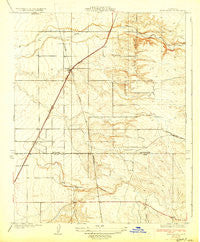 Richgrove California Historical topographic map, 1:31680 scale, 7.5 X 7.5 Minute, Year 1929