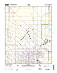 Ridgecrest North California Current topographic map, 1:24000 scale, 7.5 X 7.5 Minute, Year 2015