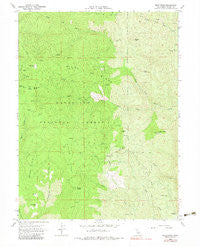 Riley Ridge California Historical topographic map, 1:24000 scale, 7.5 X 7.5 Minute, Year 1967