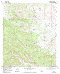 Rimrock California Historical topographic map, 1:24000 scale, 7.5 X 7.5 Minute, Year 1972