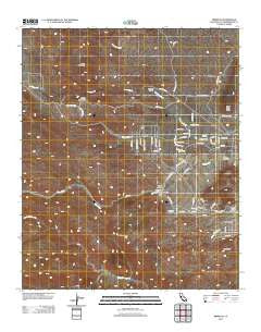 Rimrock California Historical topographic map, 1:24000 scale, 7.5 X 7.5 Minute, Year 2012