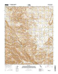 Rimrock California Current topographic map, 1:24000 scale, 7.5 X 7.5 Minute, Year 2015