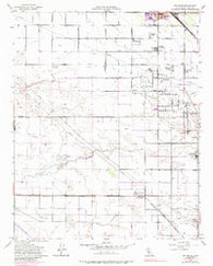 Rio Bravo California Historical topographic map, 1:24000 scale, 7.5 X 7.5 Minute, Year 1954