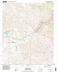 Rio Bravo Ranch California Historical topographic map, 1:24000 scale, 7.5 X 7.5 Minute, Year 1992