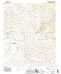 Rio Bravo Ranch California Historical topographic map, 1:24000 scale, 7.5 X 7.5 Minute, Year 1992