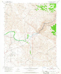 Rio Bravo Ranch California Historical topographic map, 1:24000 scale, 7.5 X 7.5 Minute, Year 1954