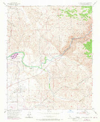 Rio Bravo Ranch California Historical topographic map, 1:24000 scale, 7.5 X 7.5 Minute, Year 1954