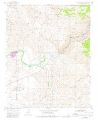 Rio Bravo Ranch California Historical topographic map, 1:24000 scale, 7.5 X 7.5 Minute, Year 1954