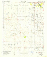 Rio Bravo California Historical topographic map, 1:24000 scale, 7.5 X 7.5 Minute, Year 1954