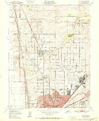 Rio Linda California Historical topographic map, 1:24000 scale, 7.5 X 7.5 Minute, Year 1951