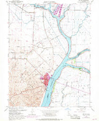 Rio Vista California Historical topographic map, 1:24000 scale, 7.5 X 7.5 Minute, Year 1953