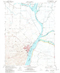 Rio Vista California Historical topographic map, 1:24000 scale, 7.5 X 7.5 Minute, Year 1978