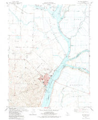 Rio Vista California Historical topographic map, 1:24000 scale, 7.5 X 7.5 Minute, Year 1978