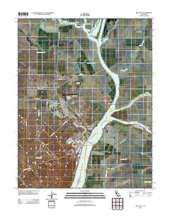 Rio Vista California Historical topographic map, 1:24000 scale, 7.5 X 7.5 Minute, Year 2012
