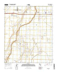 Ripley California Current topographic map, 1:24000 scale, 7.5 X 7.5 Minute, Year 2015