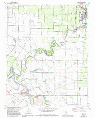 Ripon California Historical topographic map, 1:24000 scale, 7.5 X 7.5 Minute, Year 1969