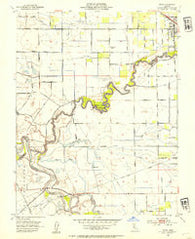 Ripon California Historical topographic map, 1:24000 scale, 7.5 X 7.5 Minute, Year 1952
