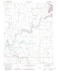 Ripon California Historical topographic map, 1:24000 scale, 7.5 X 7.5 Minute, Year 1969