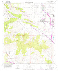 Ritter Ridge California Historical topographic map, 1:24000 scale, 7.5 X 7.5 Minute, Year 1958