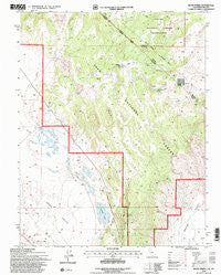 River Spring California Historical topographic map, 1:24000 scale, 7.5 X 7.5 Minute, Year 1994