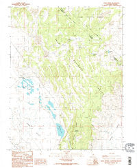 River Spring California Historical topographic map, 1:24000 scale, 7.5 X 7.5 Minute, Year 1986