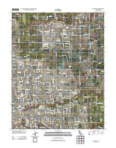 Riverbank California Historical topographic map, 1:24000 scale, 7.5 X 7.5 Minute, Year 2012