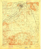 Riverside California Historical topographic map, 1:62500 scale, 15 X 15 Minute, Year 1901
