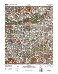 Riverside West California Historical topographic map, 1:24000 scale, 7.5 X 7.5 Minute, Year 2012