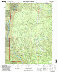 Roaring Creek California Historical topographic map, 1:24000 scale, 7.5 X 7.5 Minute, Year 1998