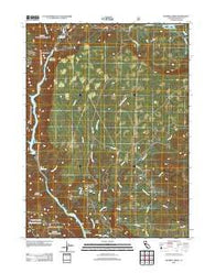 Roaring Creek California Historical topographic map, 1:24000 scale, 7.5 X 7.5 Minute, Year 2012