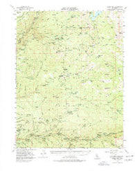 Robbs Peak California Historical topographic map, 1:62500 scale, 15 X 15 Minute, Year 1952