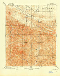 Rock Creek California Historical topographic map, 1:62500 scale, 15 X 15 Minute, Year 1903