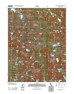 Rockbound Valley California Historical topographic map, 1:24000 scale, 7.5 X 7.5 Minute, Year 2012